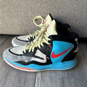 Nike Kyrie 8 Infinity SE BG White Citron Tint Baltic Blue Size 5Y